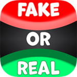 fake or real android application logo